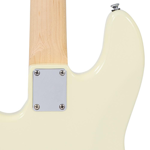 Vintage VJ74 Bass Maple Vintage White