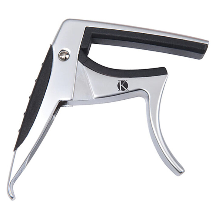 Kinsman 6 String Curved Capo Silver