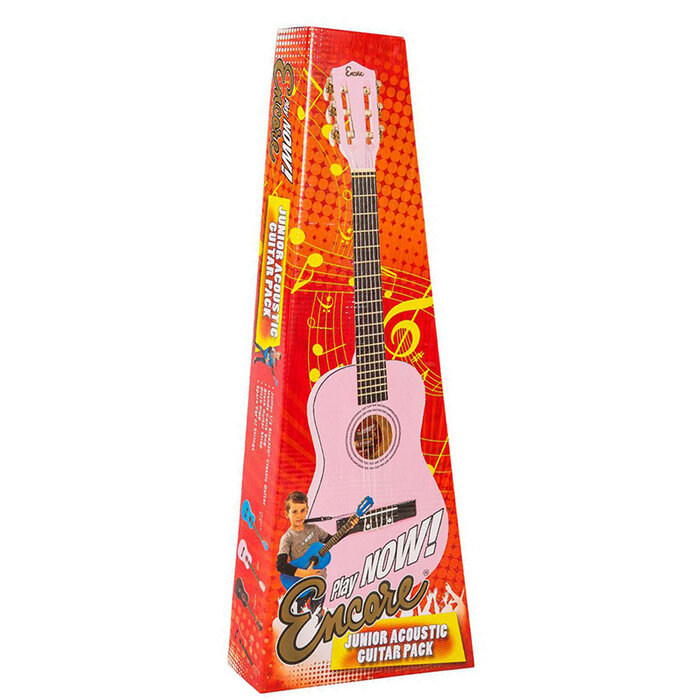 Encore 1/2 Junior Guitar Outfit Metllic Red