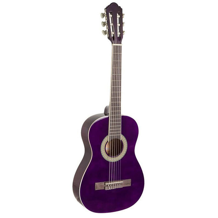 Koda 3/4 Size Left Handed Acoustic Guitar Pack - Purple