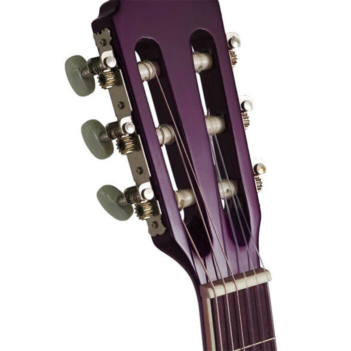 Koda 3/4 Size Left Handed Acoustic Guitar Pack - Purple