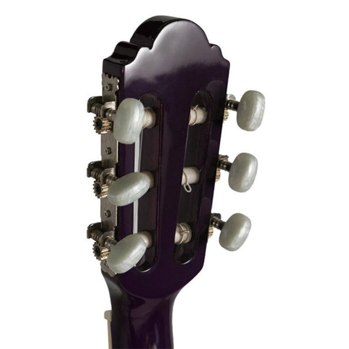 Koda 3/4 Size Left Handed Acoustic Guitar Pack - Purple