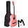 3/4 Size Left Handed Acoustic Guitar Pack - Pink