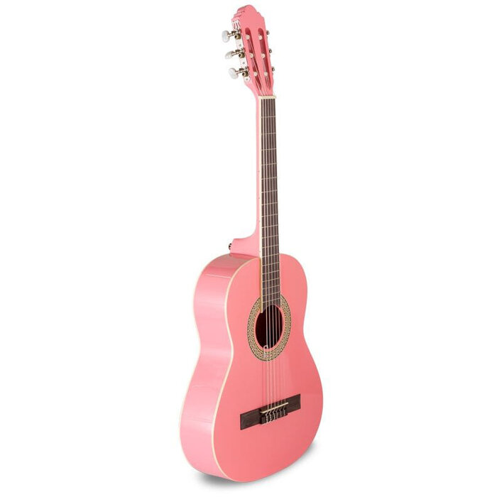 Koda 3/4 Size Left Handed Acoustic Guitar Pack - Pink