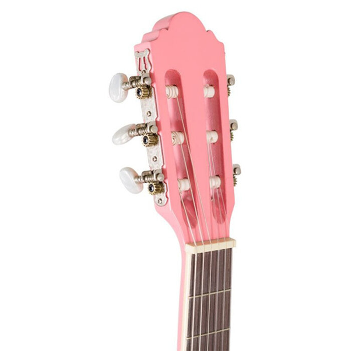Koda 3/4 Size Left Handed Acoustic Guitar Pack - Pink