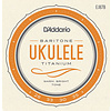 D'Addario EJ87B 28-33 Set Baritone Ukulele Titanium