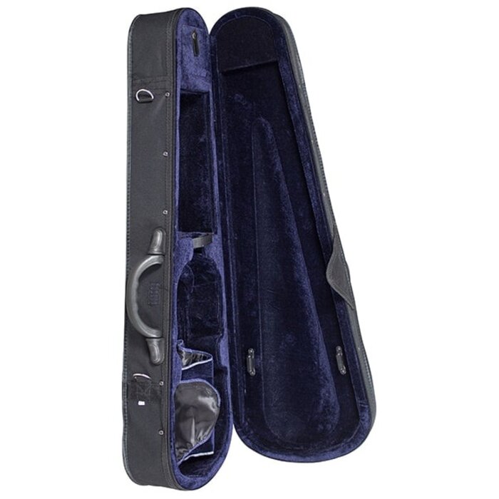 Hidersine Case Violin Shape 4/4 Suspension Logo