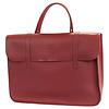 Montford Music Case Leather Wine Red