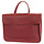 Music Case Leather Wine Red