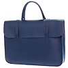 Montford Music Case Leather Navy Blue
