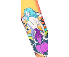 Stagg Terylene Guit Strap/Pinup YLW1