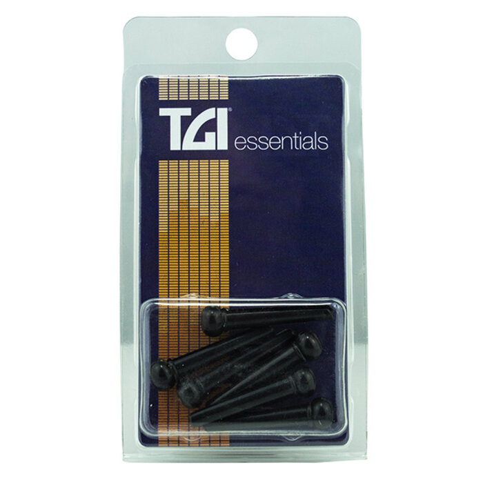 TGI Bridge Pins Plastic Black With Dot