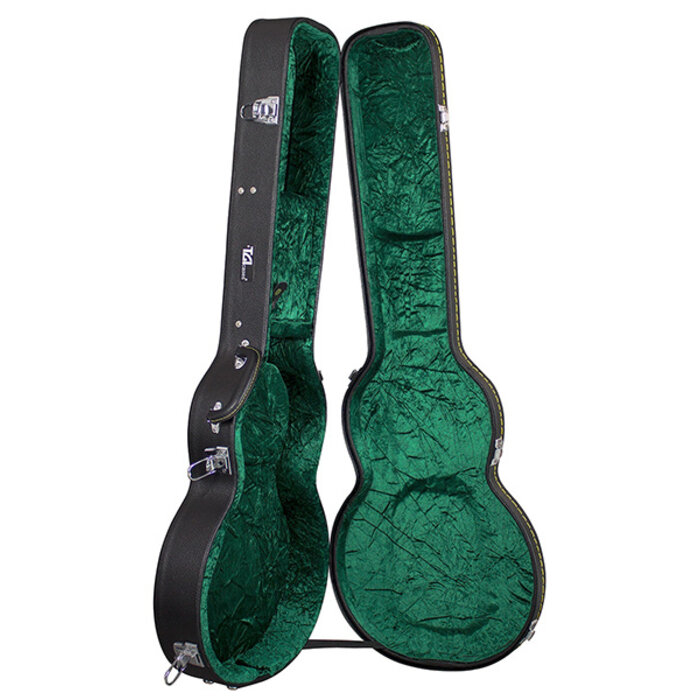 TGI Case Wood Electric LP Style Guitar