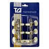 TGI Machine Heads: Classical 3 In A Line Nickle