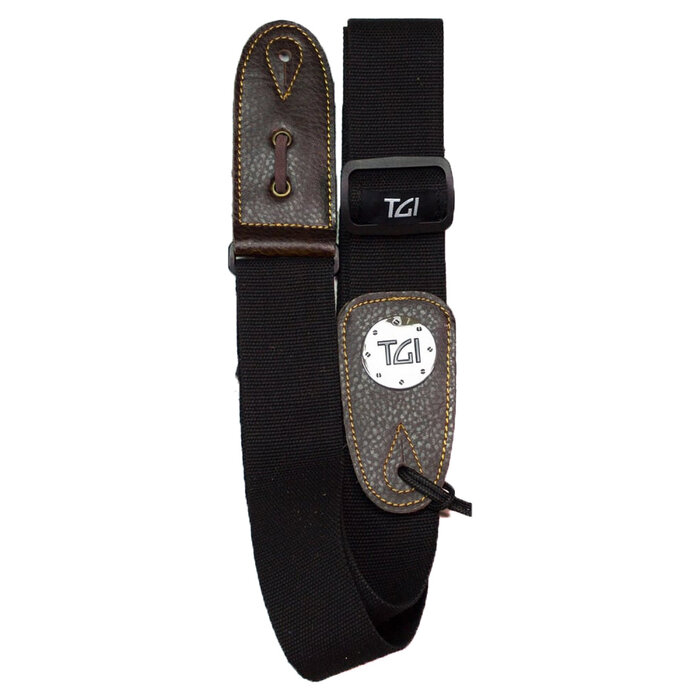 TGI Guitar Strap Woven Black