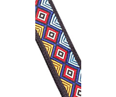 TGI Strap Woven Cotton Aztec Stitch - Colour