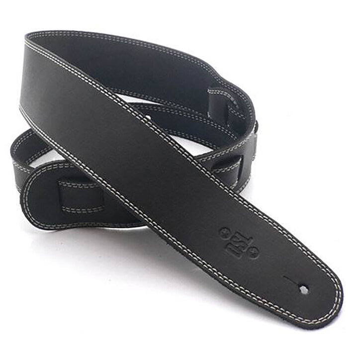 DSL Leather 2.5" Black With Beige