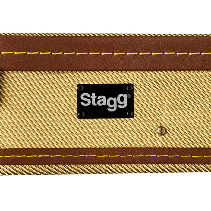 Stagg 21" Gold Tweed Soprano Ukulele Case