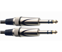 Stagg 1M/3F Audio Cable Deluxe Stereo Plug