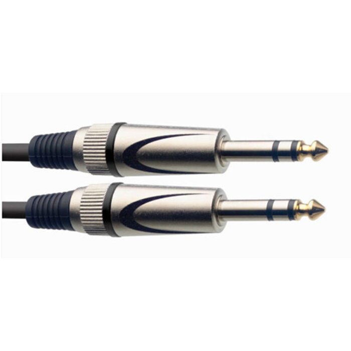 Stagg 1M/3F Audio Cable Deluxe Stereo Plug