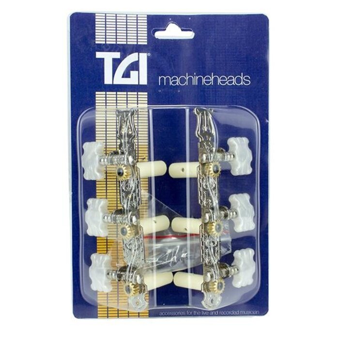 TGI Machine Heads Classical 3 In A Line, Lyra Style Nickle