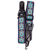 TGI Strap Woven Cotton  Maltese Cross Stitch - Turquoise