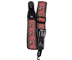 TGI Strap Woven Cotton Persian Stitch - Red