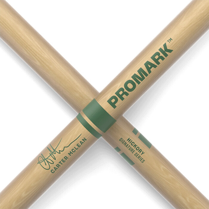 ProMark RBCMW Carter Mclean Hickory Drumstick Wood Tip