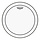 Pinstripe Clear Drumhead 12"