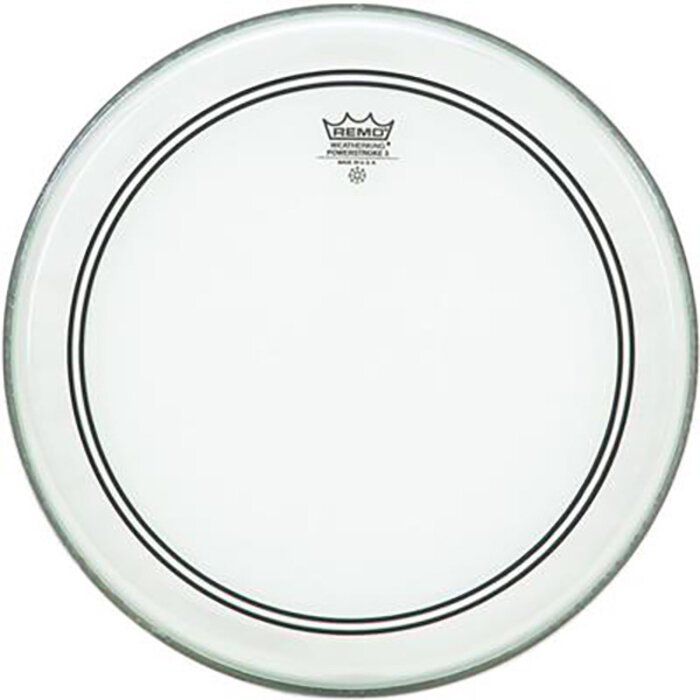 Remo Powerstroke P3 Clear Bass Drumhead 22"