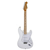 Aria STG 003M Electric Maple Neck White