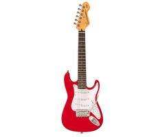 Encore 3/4 Electric Guitar - Gloss Red