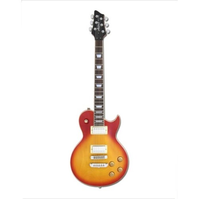Aria PE 350 CS Electric Guitar Cherry Sunburst
