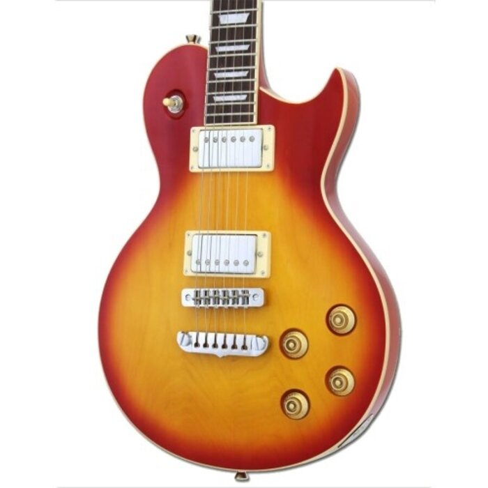 Aria PE 350 CS Electric Guitar Cherry Sunburst