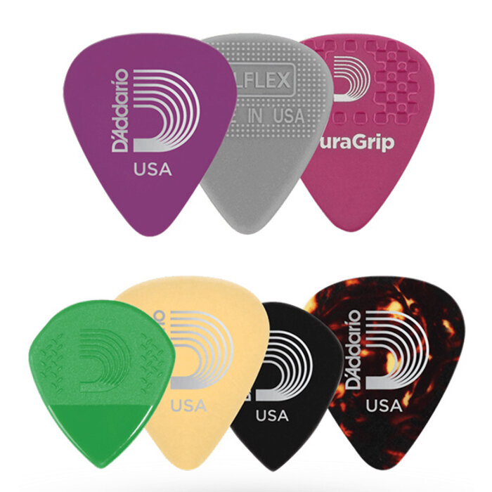 D'Addario 1XVP6-5 Guitar Pick Variety Pack -Hvy
