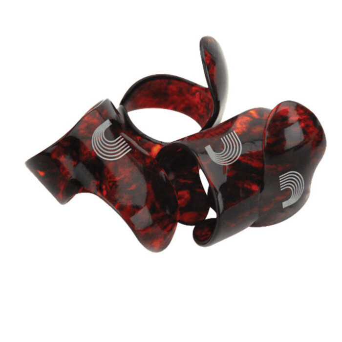 D'Addario 5 Finger Pick Shell Large