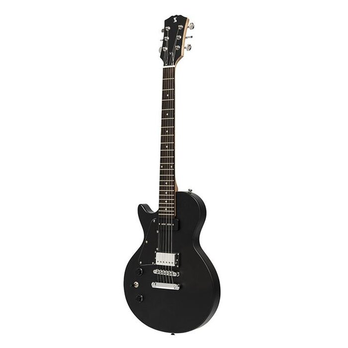 Stagg Electric Guitar Sel Humb P90 Black Left handed