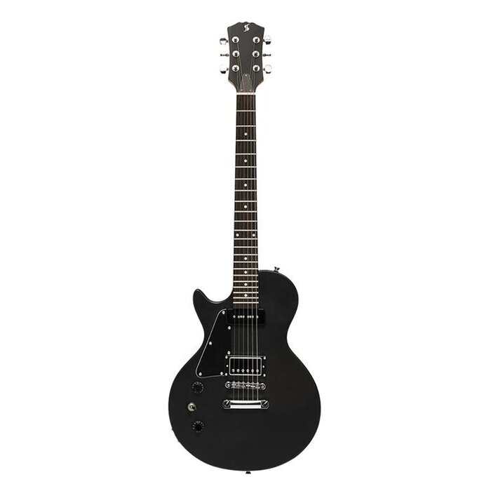 Stagg Electric Guitar Sel Humb P90 Black Left handed