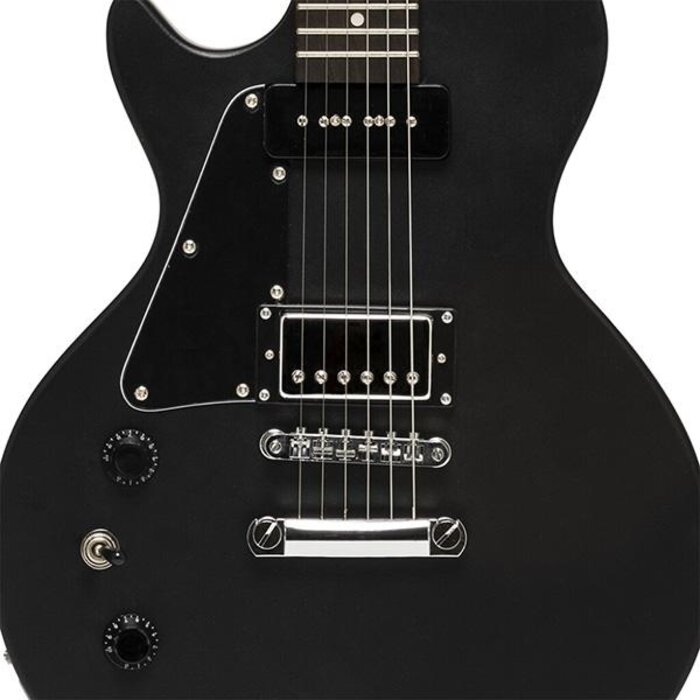 Stagg Electric Guitar Sel Humb P90 Black Left handed