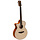 FVL Natural Venus Acoustic Guitar Elec/Cut Lefthanded
