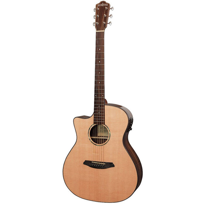 Rathbone No.3 Left Handed Cutaway Electro Acoustic Guitar - Sitka Spruce/Rose Wood
