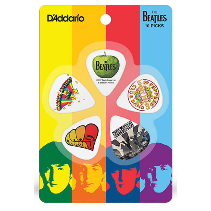 D'Addario 10 Beatles Picks Albums - Heavy