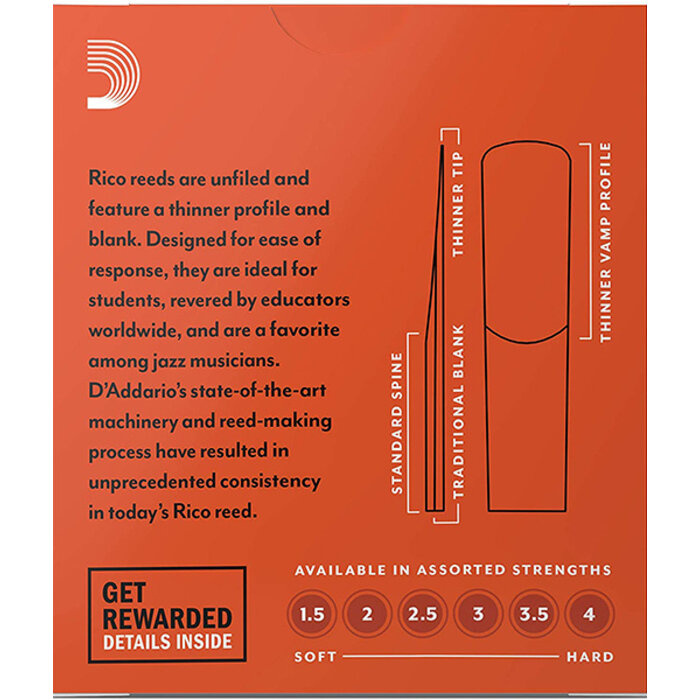 D'Addario Rico Reeds Alto Sax 2