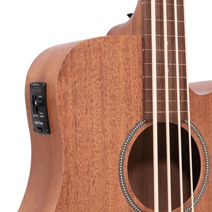 Gold Tone M-Bass25 Electro Acoustic Micro Bass Left Handed W/ Bag