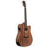 James Neligan Dreadnaught Cutaway Electro Acoustic Solid Top Mahogany