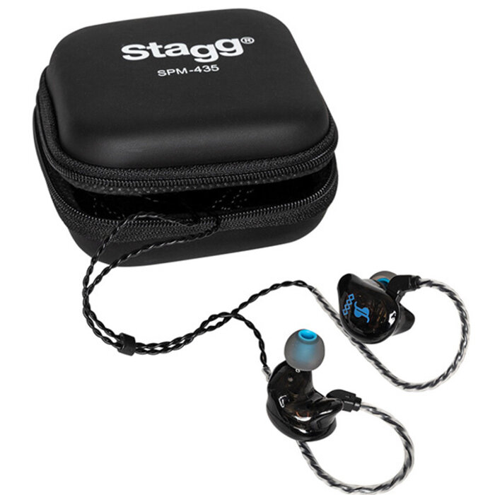 Stagg 4-Driver In-Ear Monitor Transparent