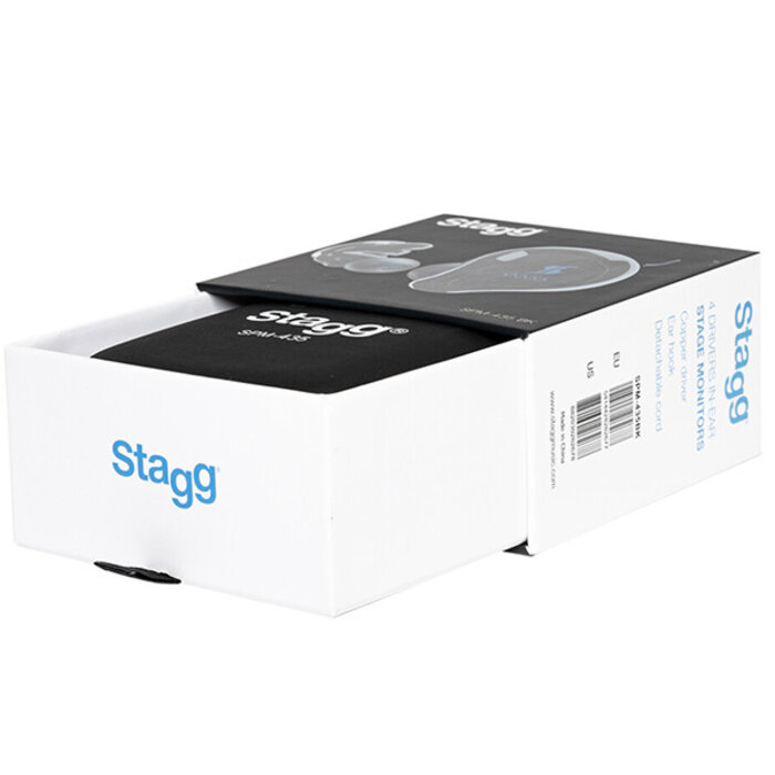Stagg 4-Driver In-Ear Monitor Transparent