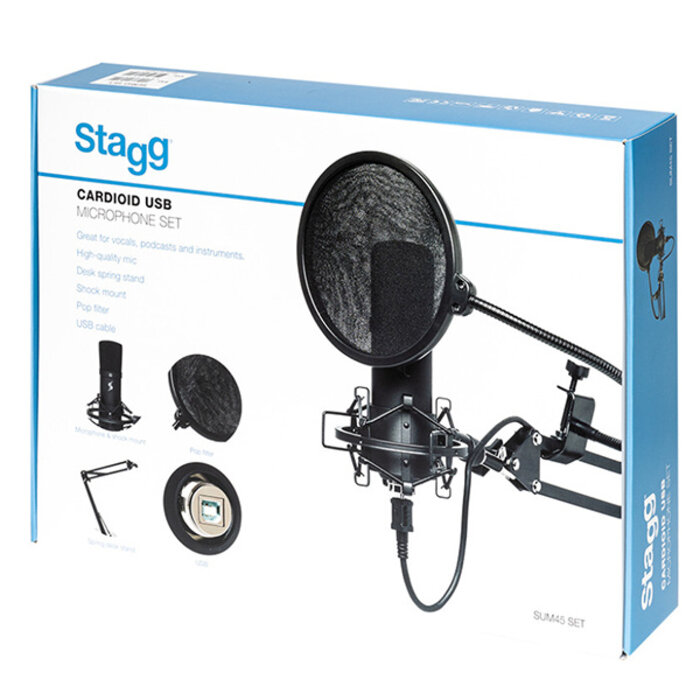 Stagg USB Condenser Microphone Pack