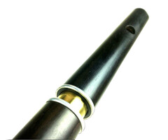 Mcneela Black Wood Flute With Case A.De Keyzer In Key Of D