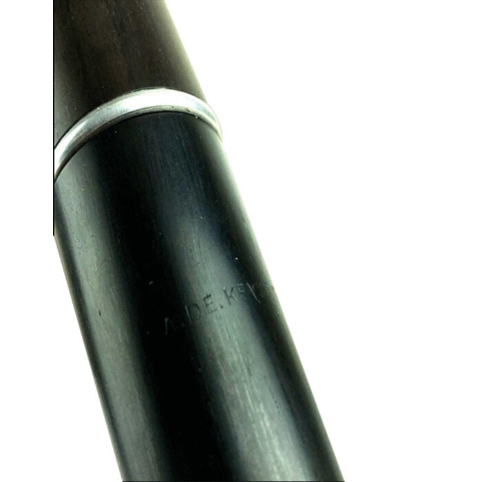 Mcneela Black Wood Flute With Case A.De Keyzer In Key Of D